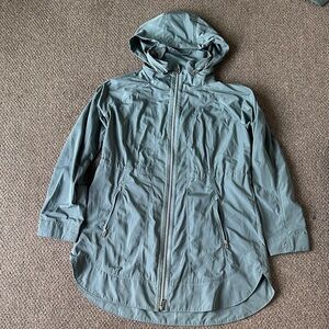 Athleta Light Blue Hooded Jacket